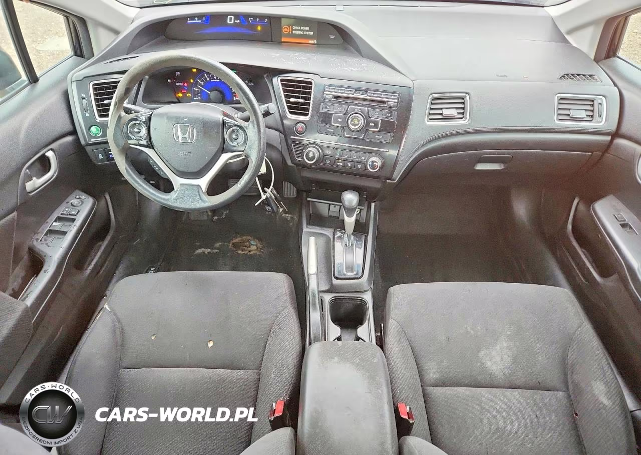 2013 Honda Civic Lx VIN:19XFB2F52DE038622 - 8