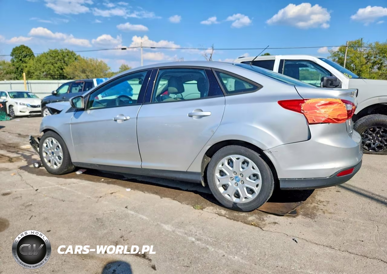 2012 Ford Focus Se VIN:1FAHP3F25CL113685 - 2