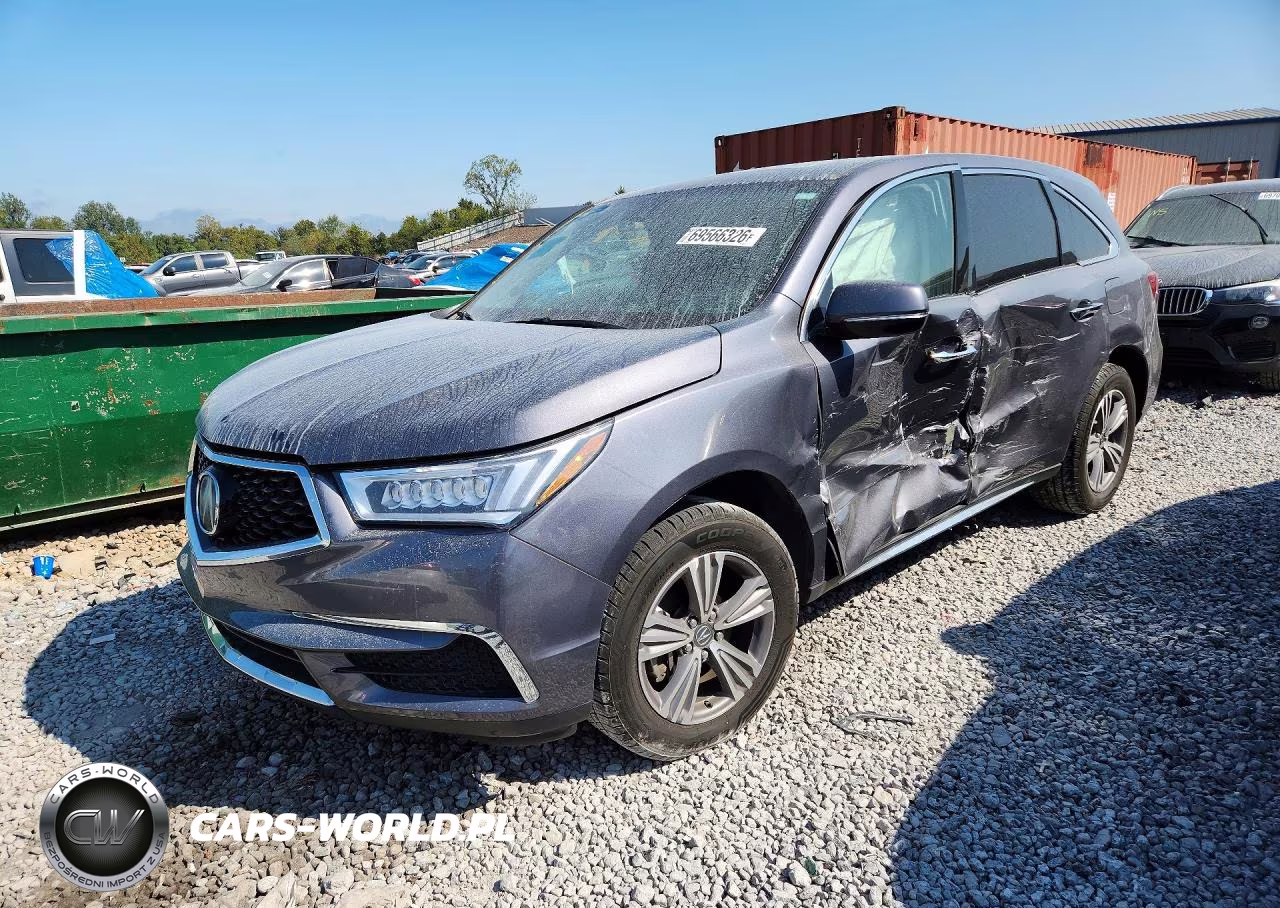 2019 Acura Mdx VIN:5J8YD3H35KL013112 - 1
