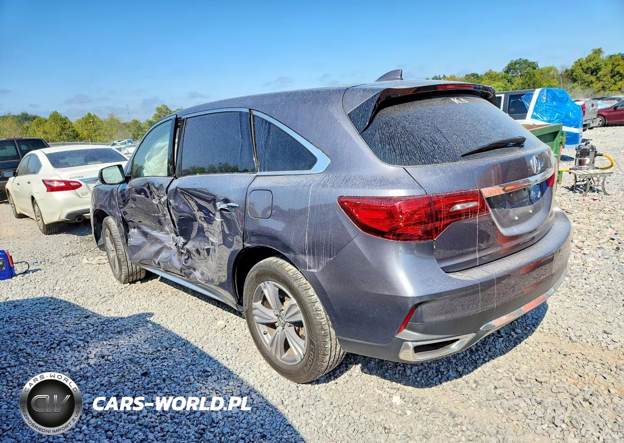 2019 Acura Mdx VIN:5J8YD3H35KL013112 - 2
