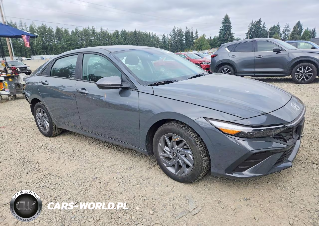 2024 Hyundai Elantra Blue VIN:KMHLM4DJ6RU110029 - 4