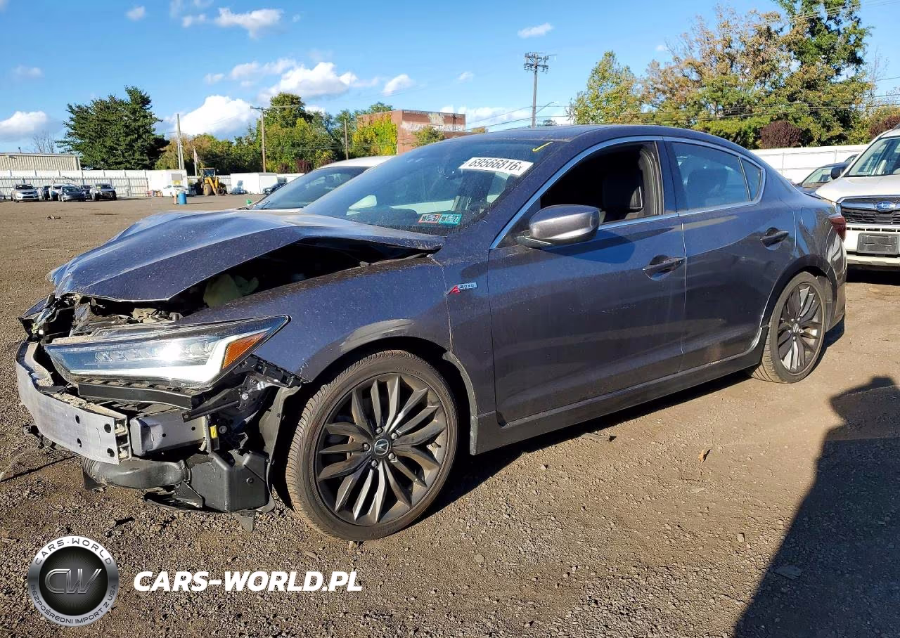 2022 Acura Ilx Premium A-Spec VIN:19UDE2F85NA006844 - 1