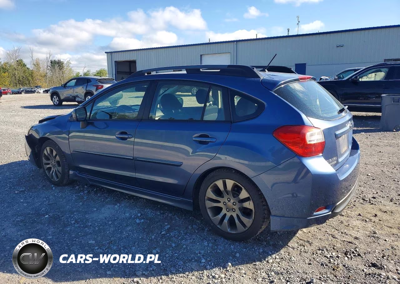 2013 Subaru Impreza Sport Premium VIN:JF1GPAL62D2813291 - 2