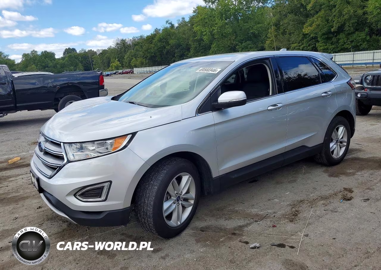 2018 Ford Edge Sel VIN:2FMPK3J91JBC22730 - 1