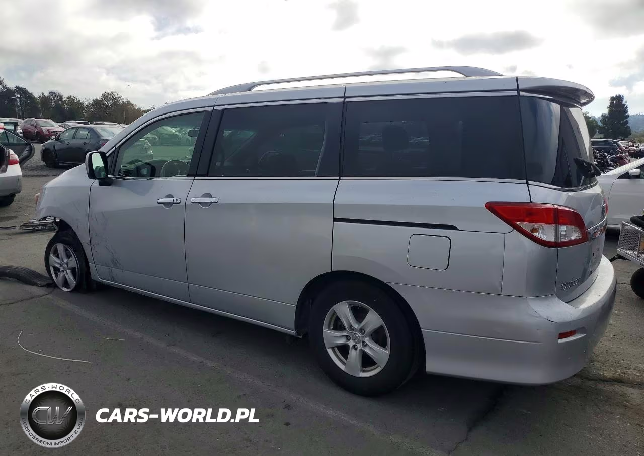 2016 Nissan Quest 3.5 Sv VIN:JN8AE2KP9G9152445 - 2