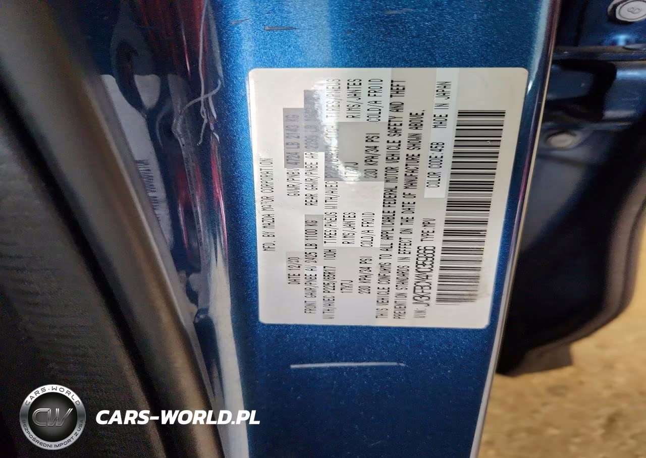 2021 Mazda Cx-5 Touring VIN:JM3KFBCM4M0359866 - 12
