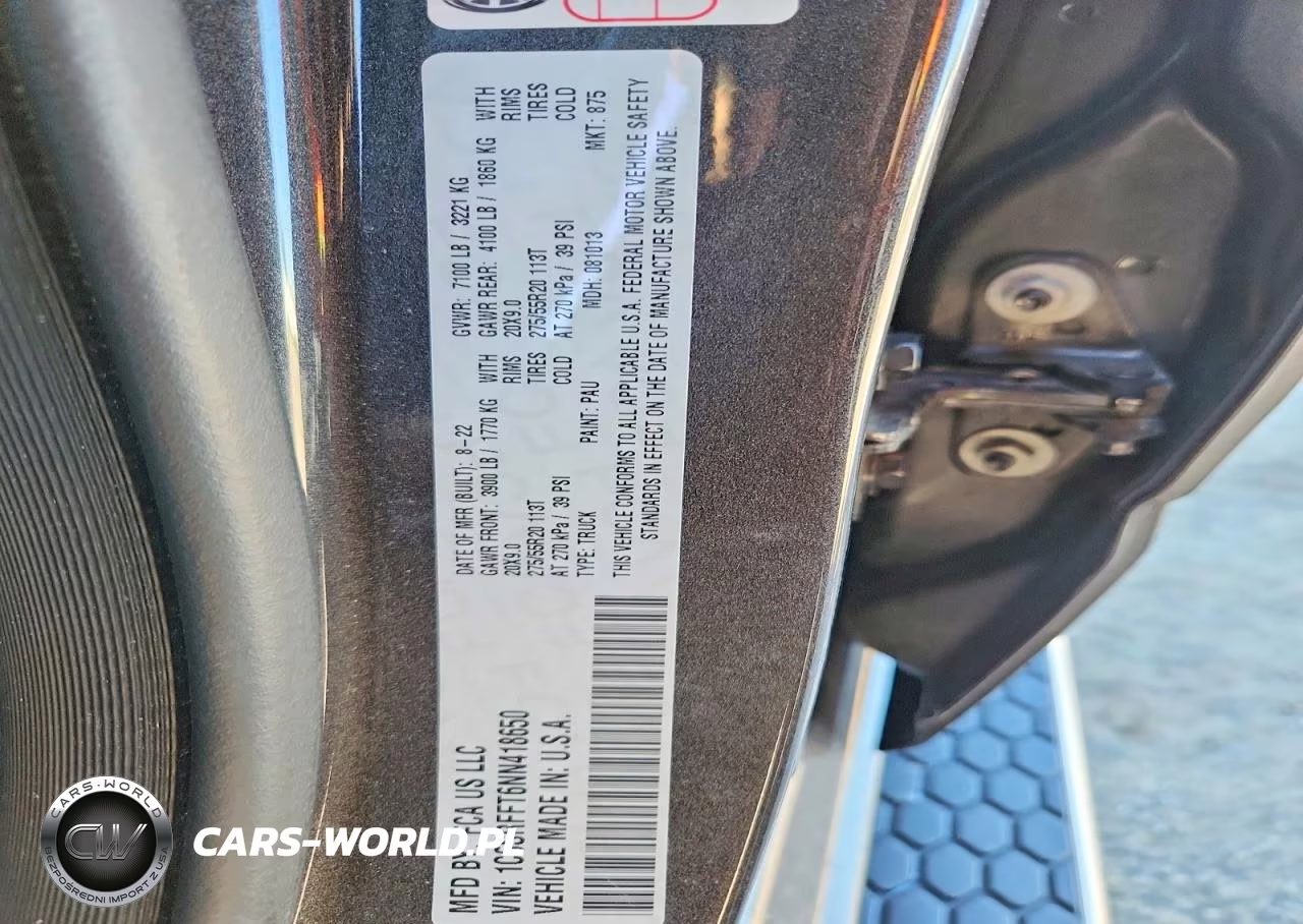 2022 Ram 1500 Big Horn-Lone Star VIN:1C6SRFFT6NN418650 - 13