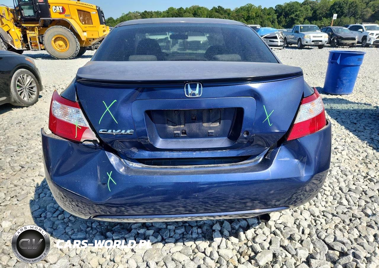 2008 Honda Civic Lx VIN:2HGFG12628H530394 - 6
