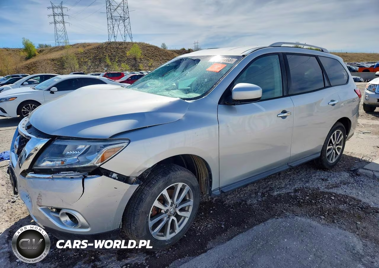 2014 Nissan Pathfinder Sv VIN:5N1AR2MN4EC663651 - 1