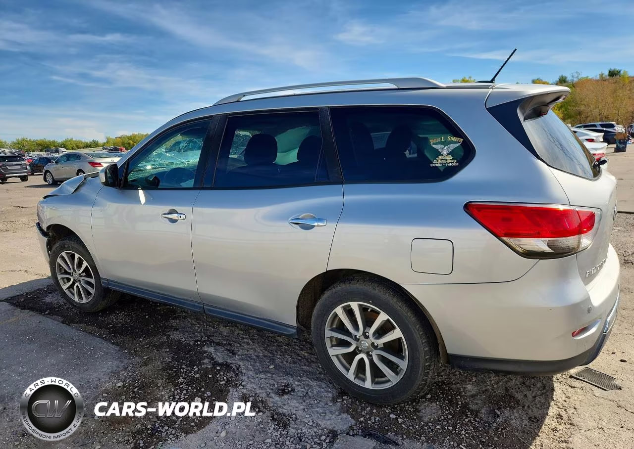2014 Nissan Pathfinder Sv VIN:5N1AR2MN4EC663651 - 2