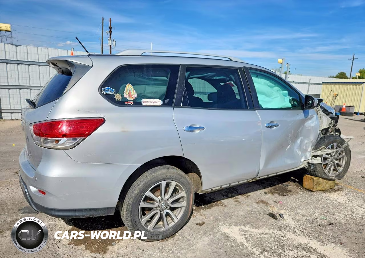2014 Nissan Pathfinder Sv VIN:5N1AR2MN4EC663651 - 3