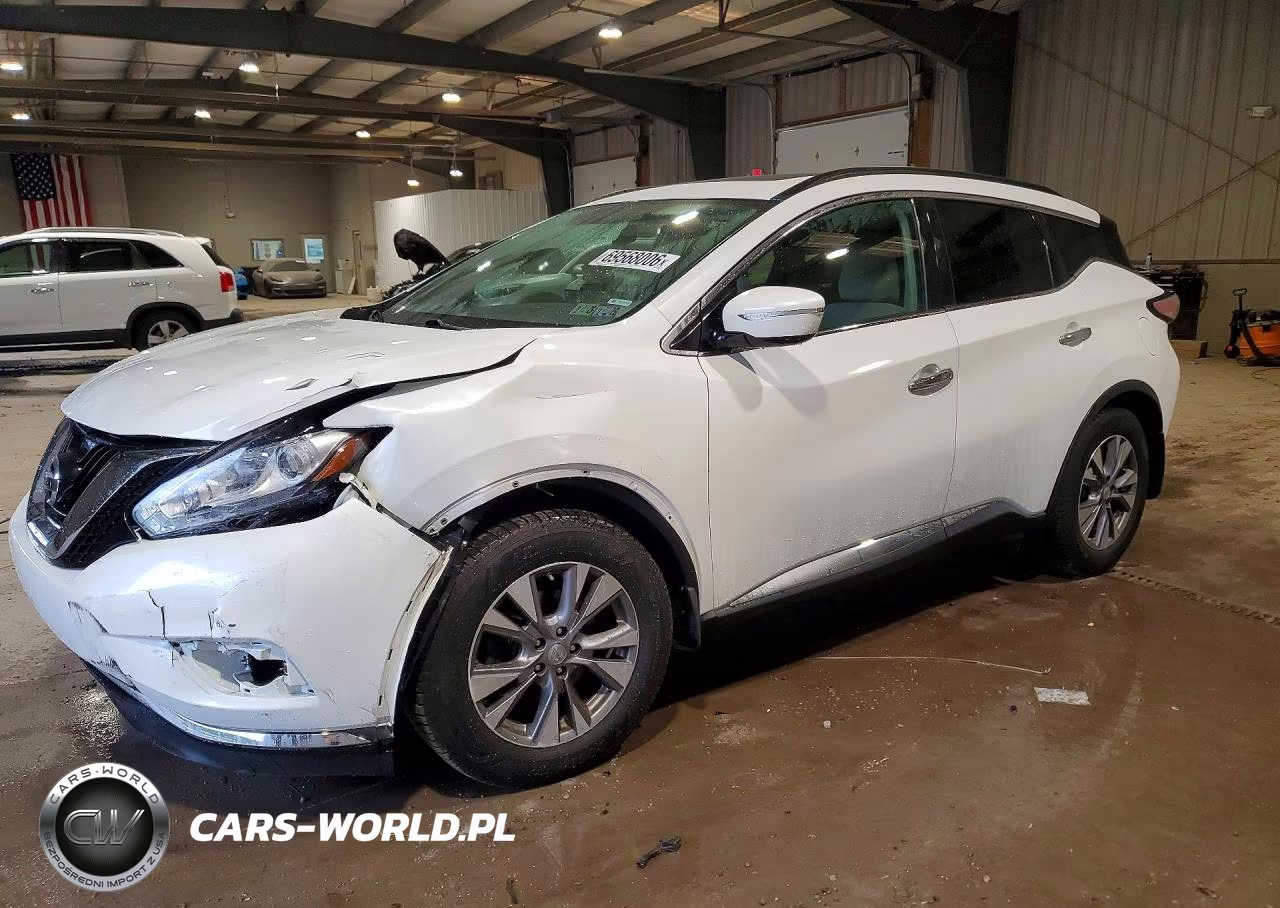 2015 Nissan Murano Sv VIN:5N1AZ2MH7FN209796 - 1