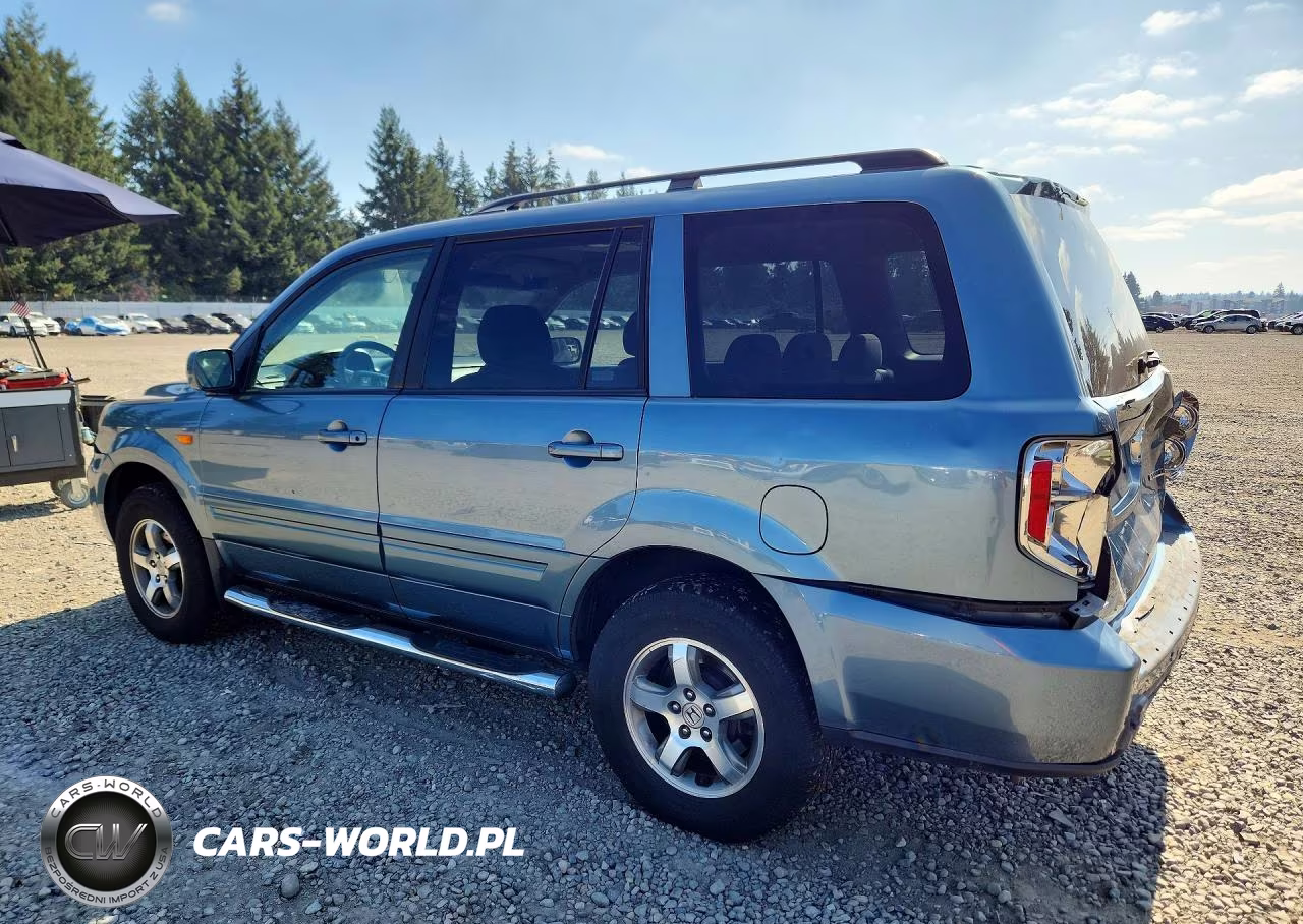 2007 Honda Pilot Ex VIN:5FNYF18467B033255 - 2