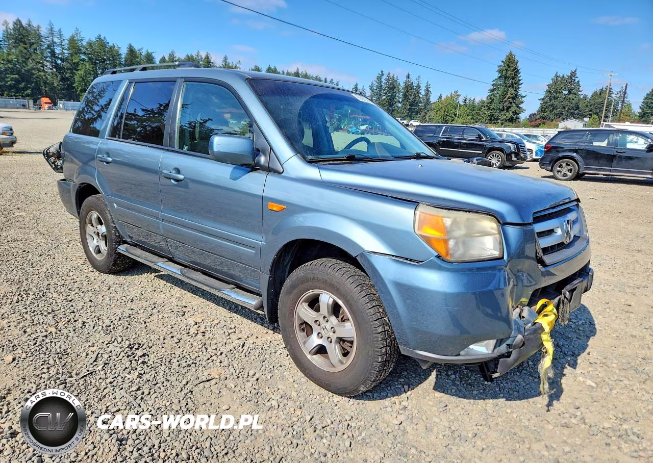 2007 Honda Pilot Ex VIN:5FNYF18467B033255 - 4