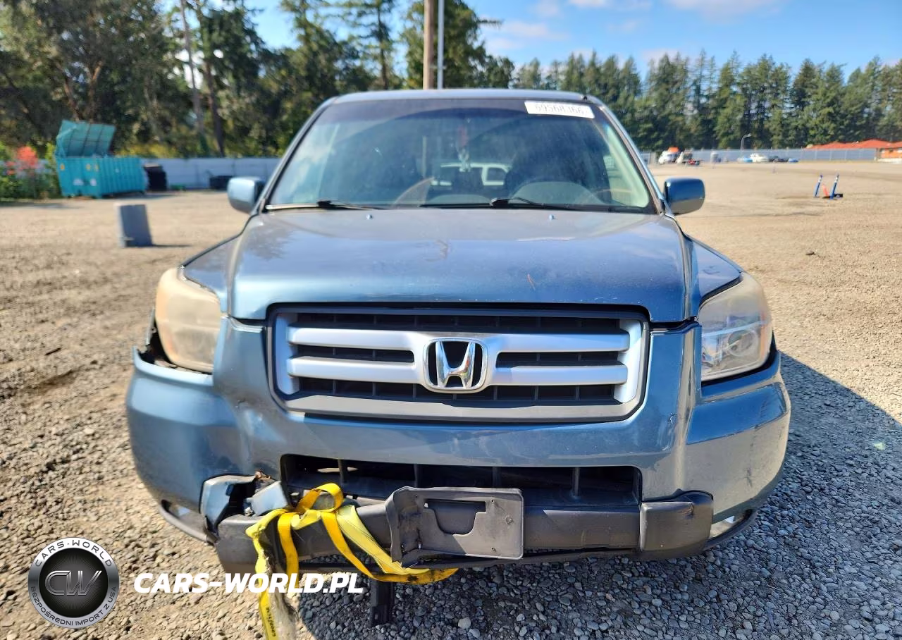 2007 Honda Pilot Ex VIN:5FNYF18467B033255 - 5