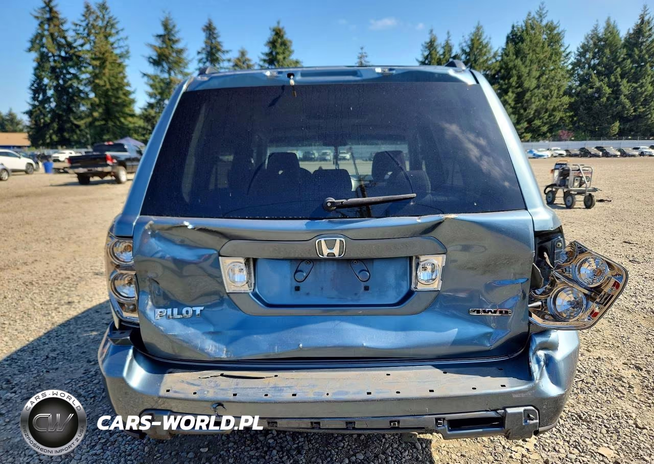 2007 Honda Pilot Ex VIN:5FNYF18467B033255 - 6