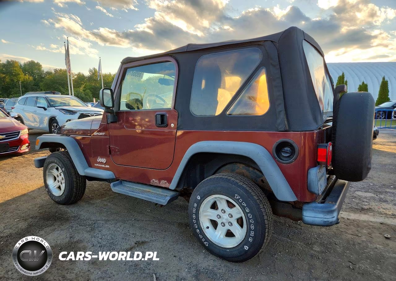 2004 Jeep Wrangler - Tj Sport VIN:1J4FA49S24P712522 - 2