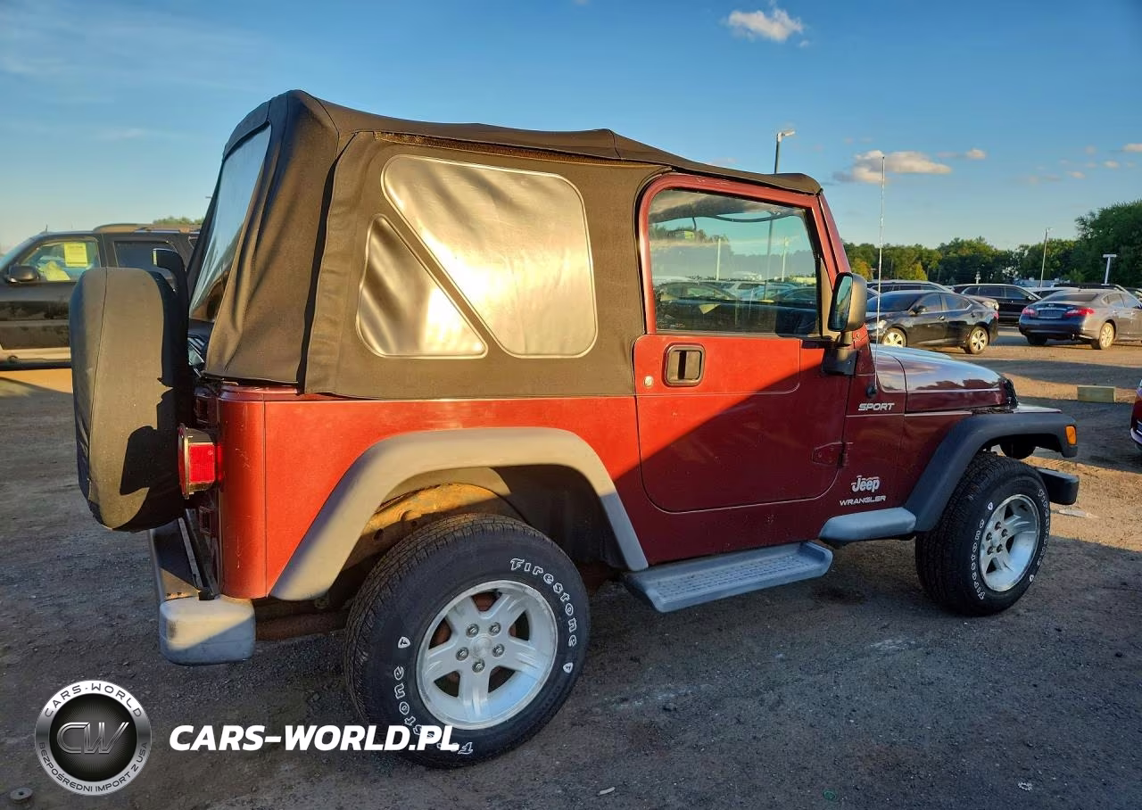 2004 Jeep Wrangler - Tj Sport VIN:1J4FA49S24P712522 - 3