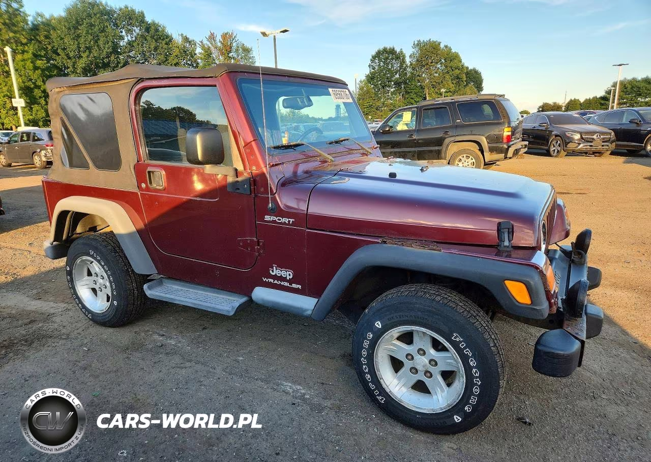 2004 Jeep Wrangler - Tj Sport VIN:1J4FA49S24P712522 - 4