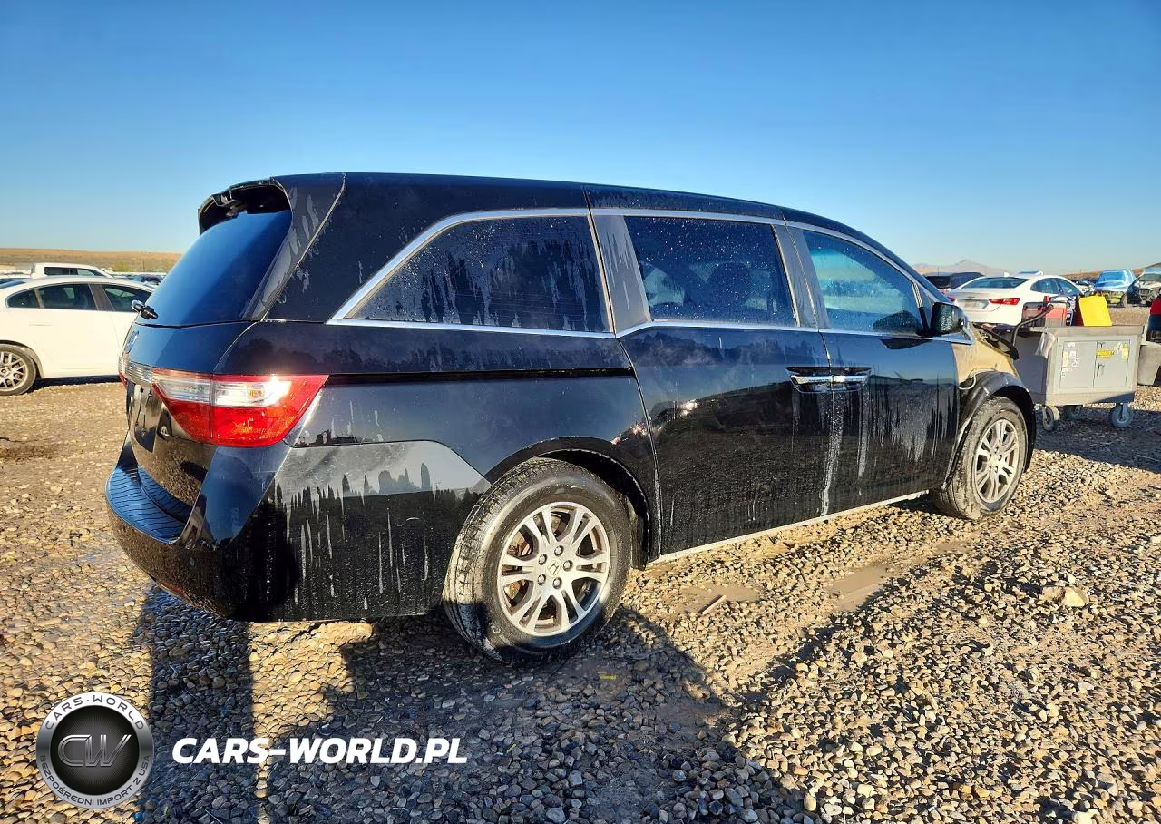 2011 Honda Odyssey Exl VIN:5FNRL5H66BB042634 - 3
