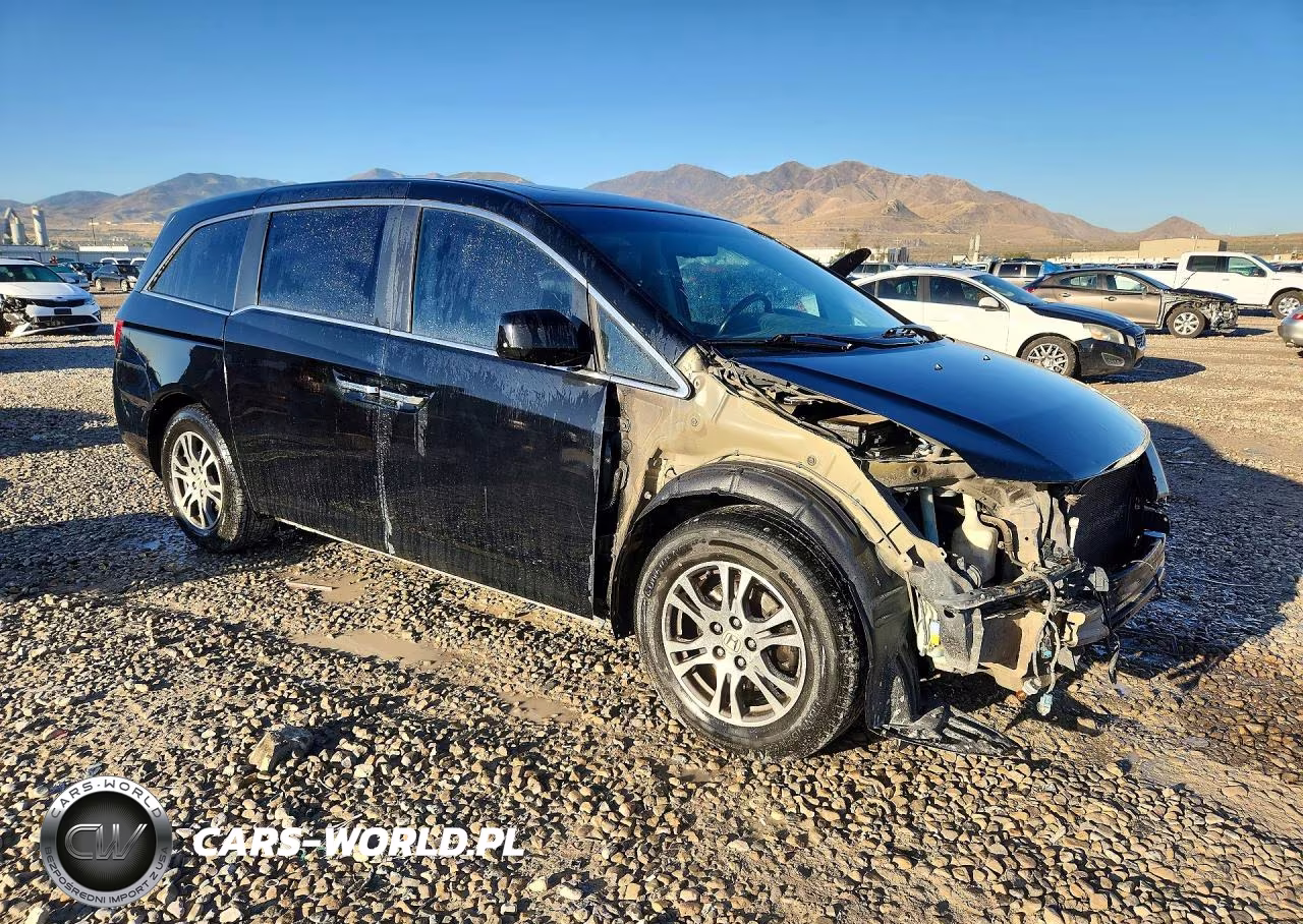 2011 Honda Odyssey Exl VIN:5FNRL5H66BB042634 - 4