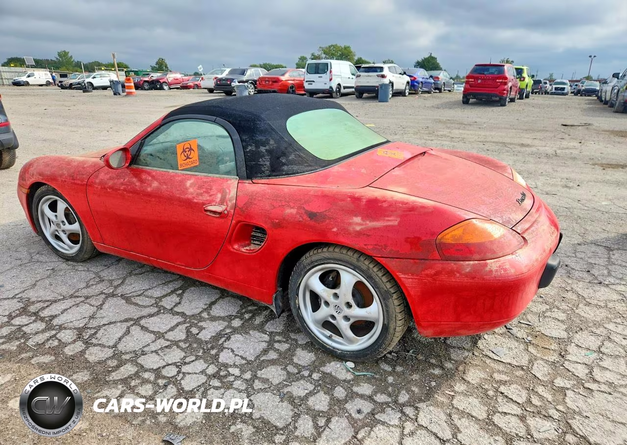 1997 Porsche Boxster VIN:WP0CA2988VS621321 - 2