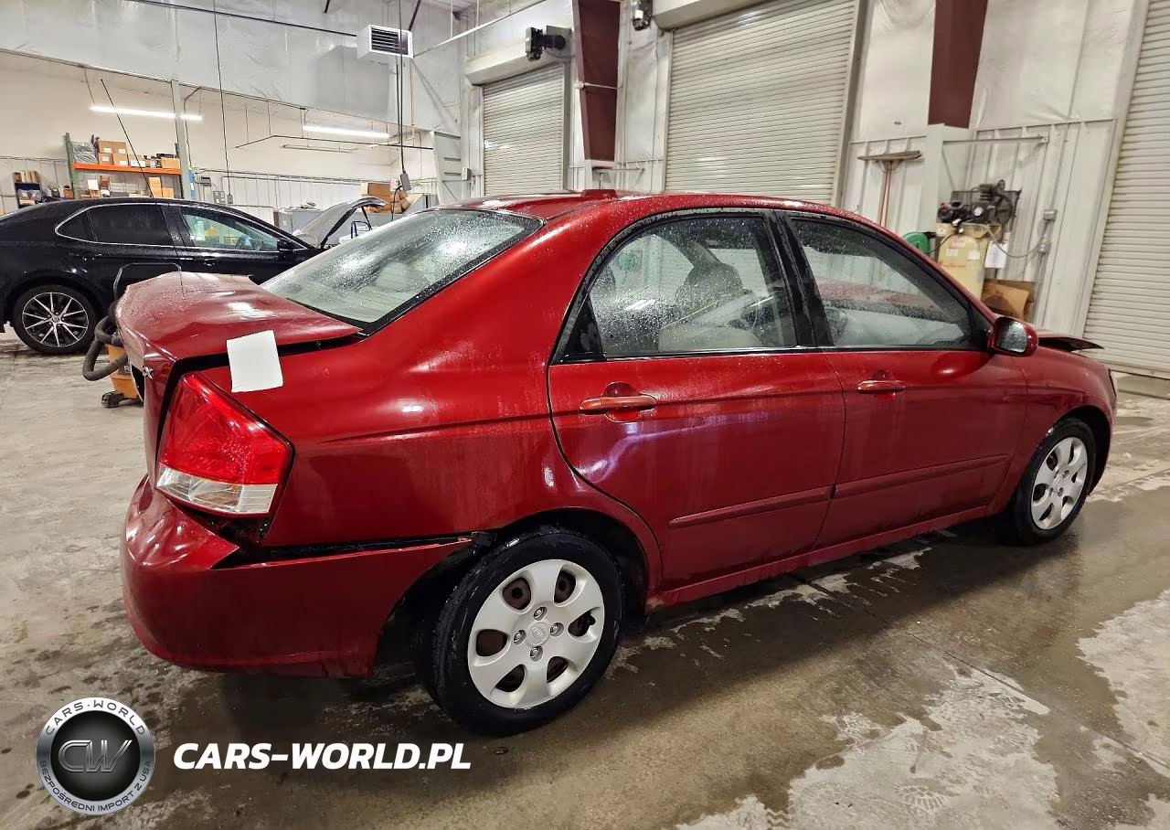 2009 Kia Spectra Lx VIN:KNAFE221895613400 - 3