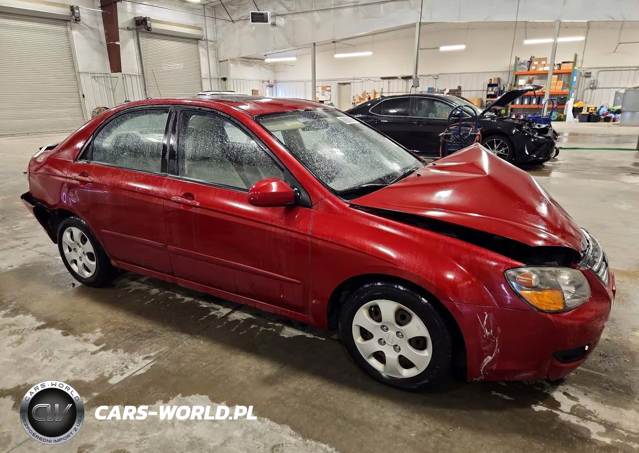 2009 Kia Spectra Lx VIN:KNAFE221895613400 - 4
