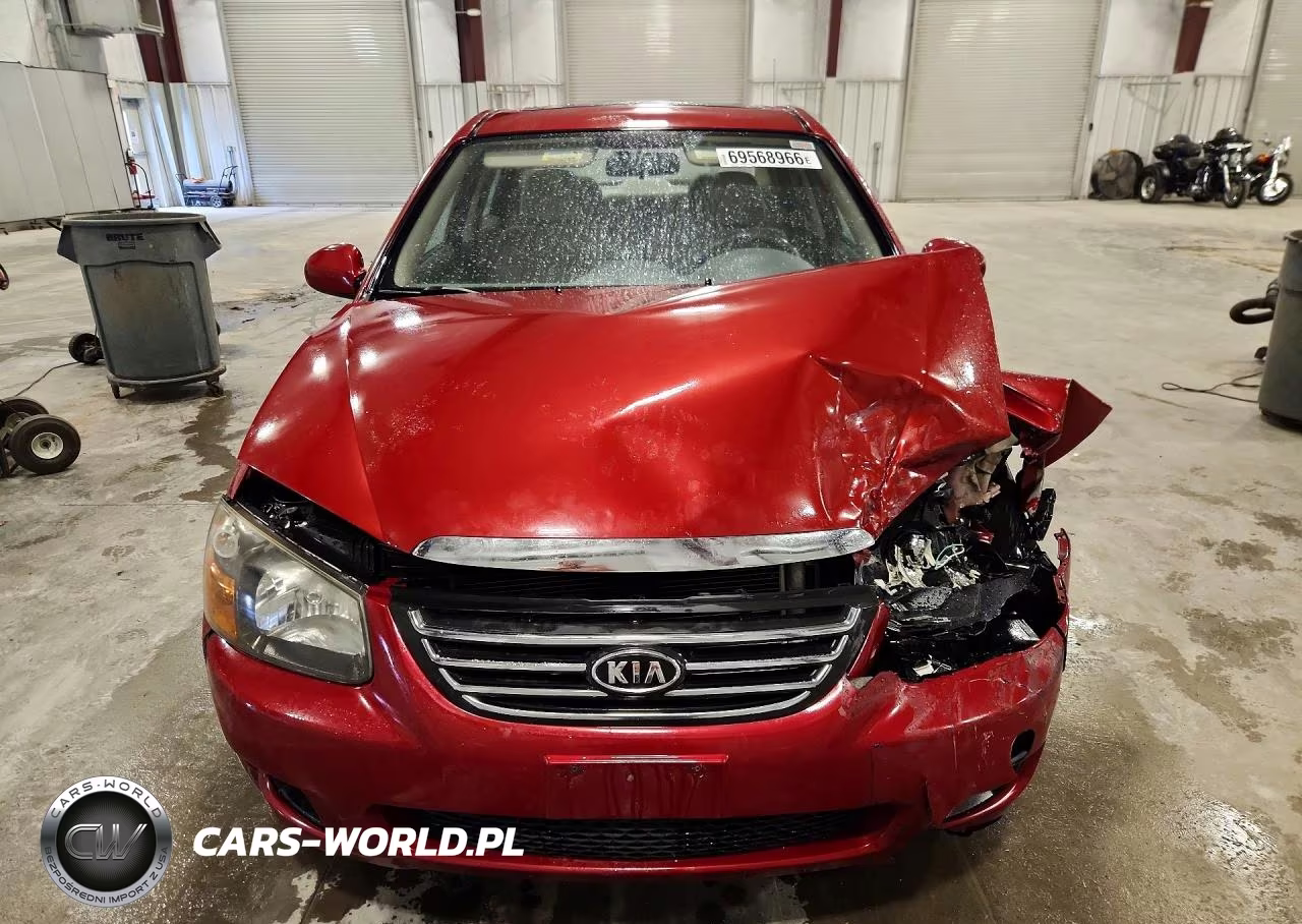 2009 Kia Spectra Lx VIN:KNAFE221895613400 - 5