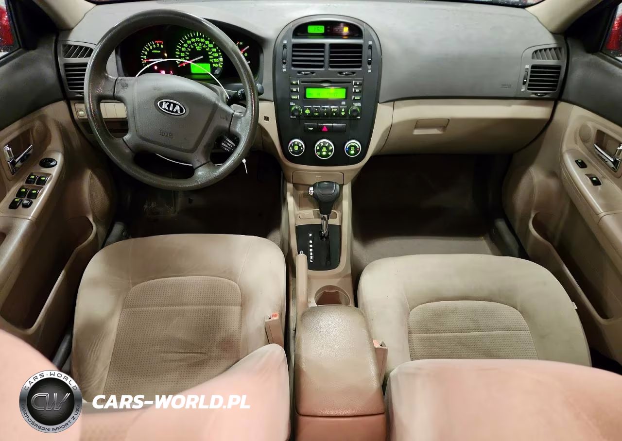 2009 Kia Spectra Lx VIN:KNAFE221895613400 - 8