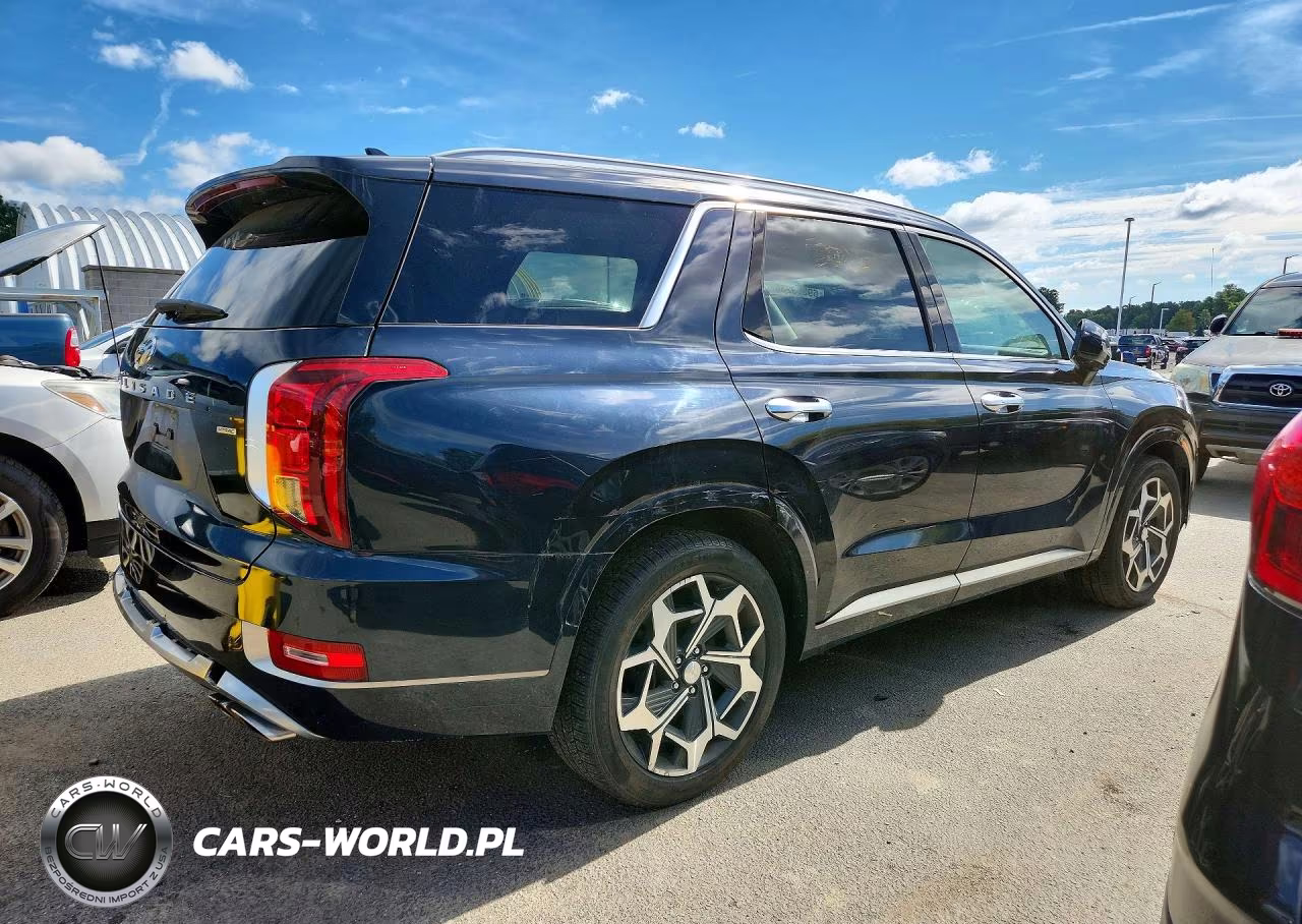 2022 Hyundai Palisade Calligraphy VIN:KM8R7DHE1NU376843 - 3