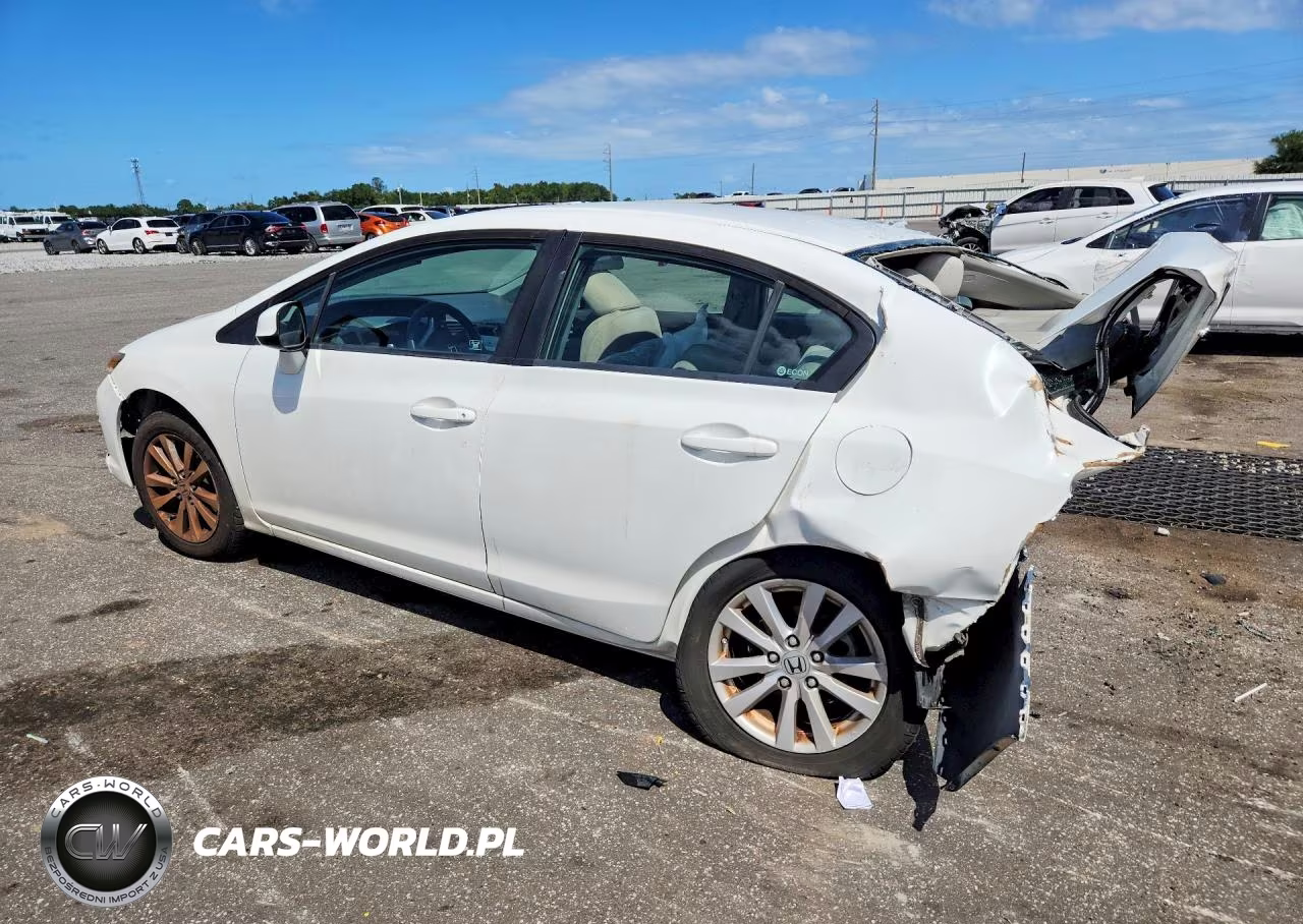 2012 Honda Civic Ex VIN:2HGFB2F82CH548726 - 2