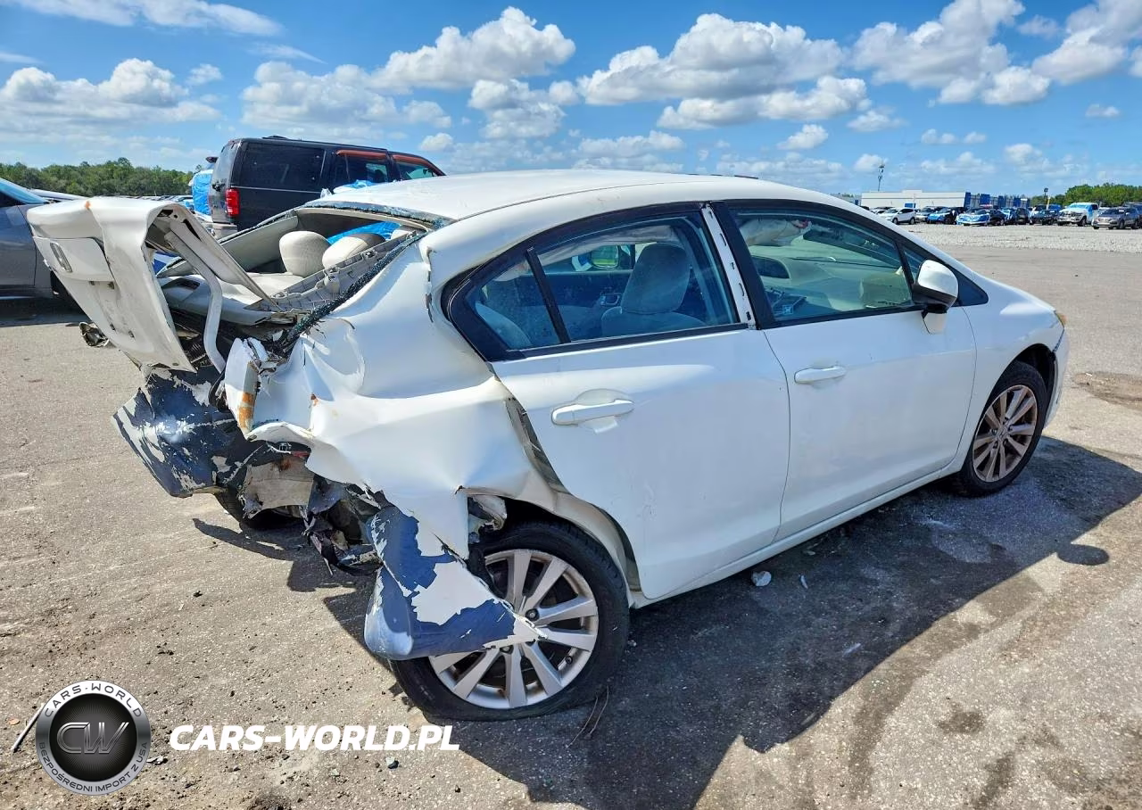 2012 Honda Civic Ex VIN:2HGFB2F82CH548726 - 3