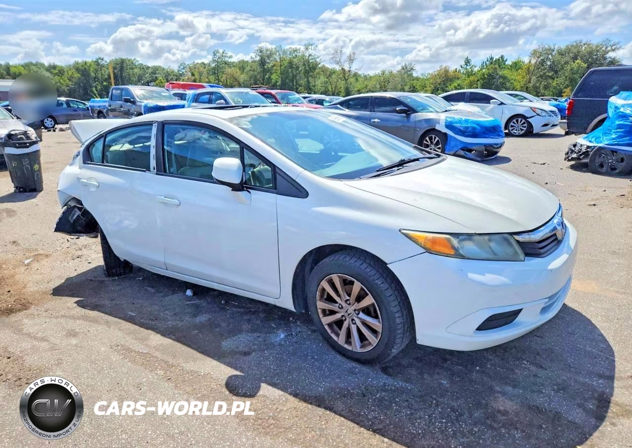 2012 Honda Civic Ex VIN:2HGFB2F82CH548726 - 4