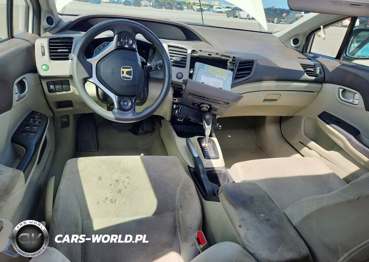 2012 Honda Civic Ex VIN:2HGFB2F82CH548726 - 8