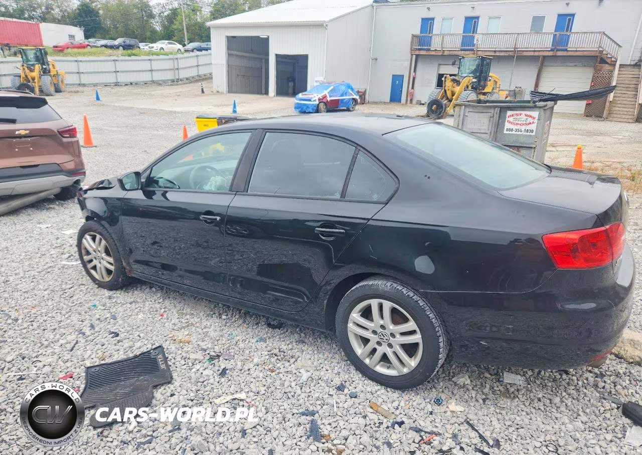 2011 Volkswagen Jetta Base VIN:3VW2K7AJXBM338828 - 2
