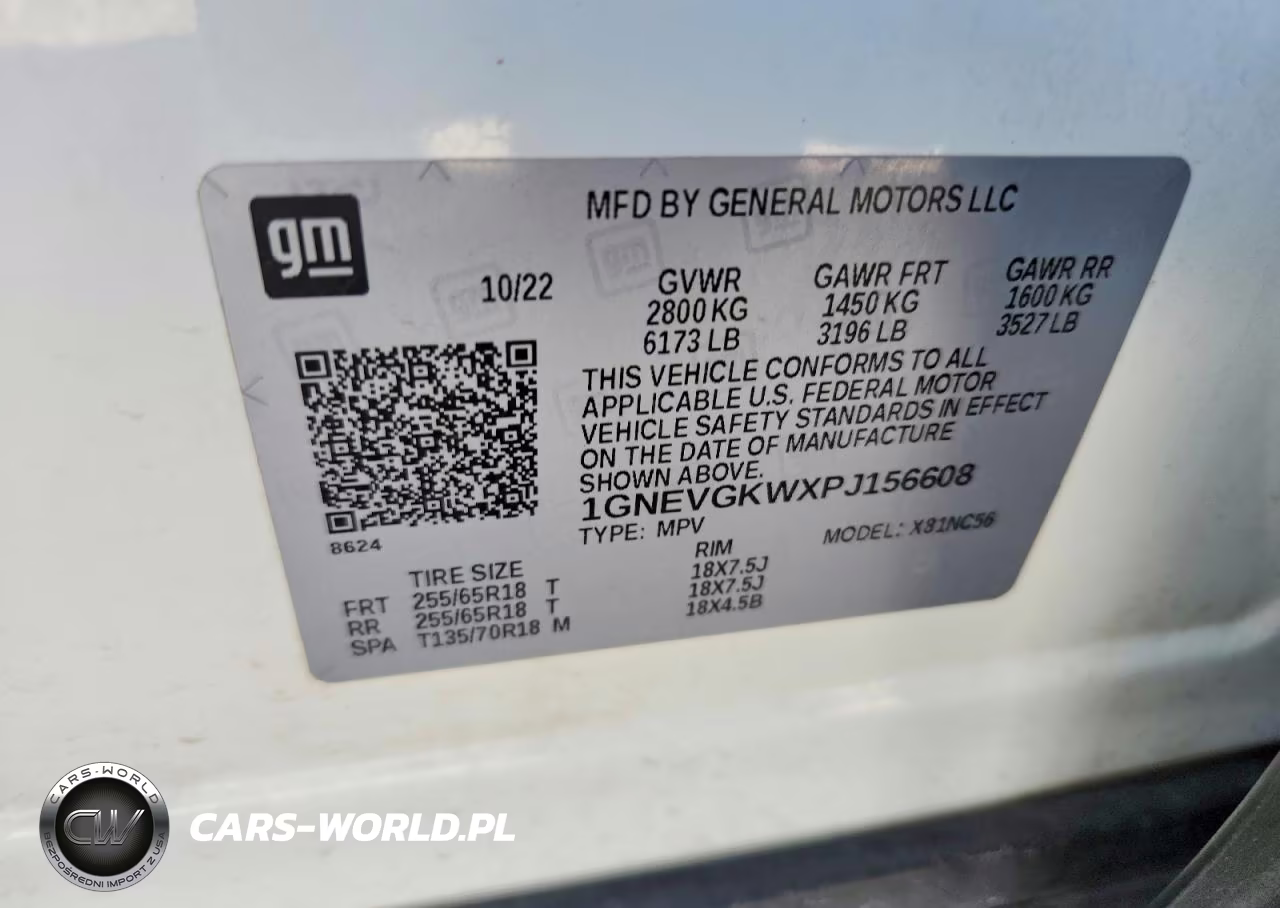 2023 Chevrolet Traverse Lt VIN:1GNEVGKWXPJ156608 - 14