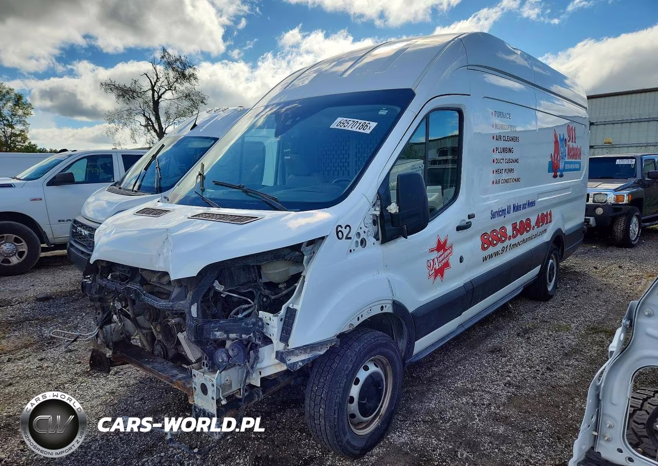 2019 Ford Transit T-250 VIN:1FTYR3XM0KKA90096 - 1