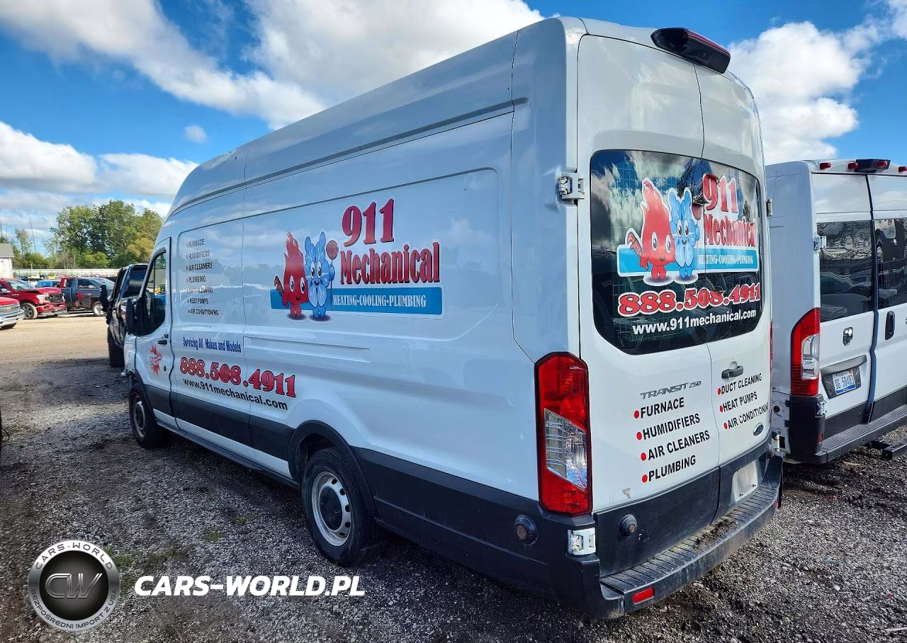 2019 Ford Transit T-250 VIN:1FTYR3XM0KKA90096 - 2