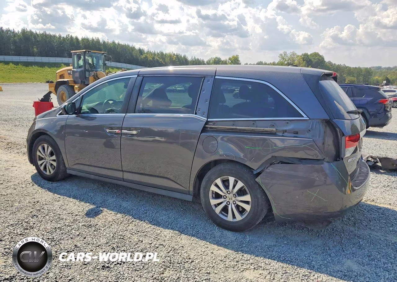 2015 Honda Odyssey Exl VIN:5FNRL5H62FB097572 - 2