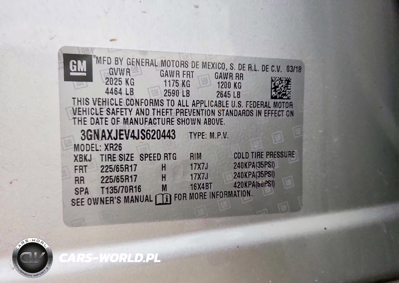 2018 Chevrolet Equinox Lt VIN:3GNAXJEV4JS620443 - 13