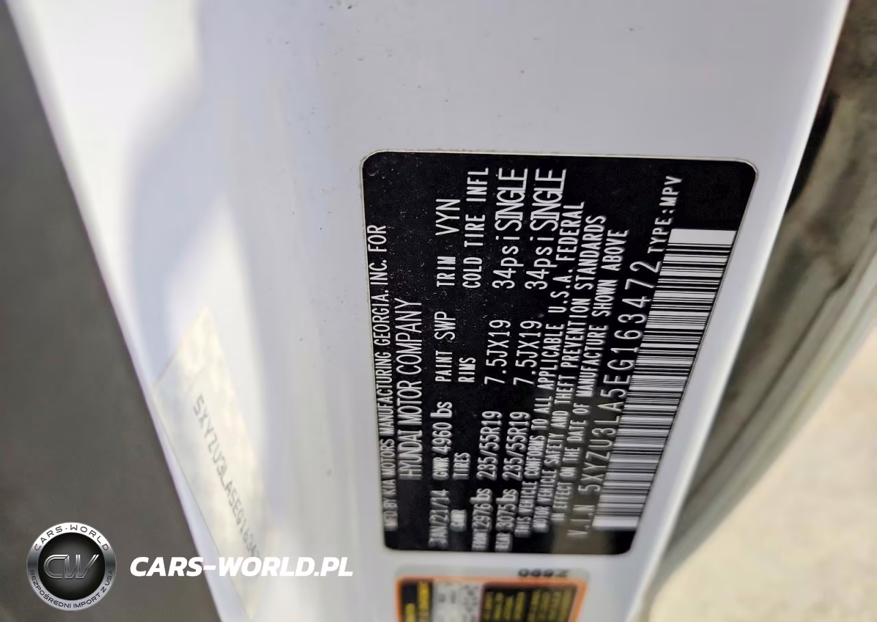 2014 Hyundai Santa Fe Sport 2.0T VIN:5XYZU3LA5EG163472 - 13