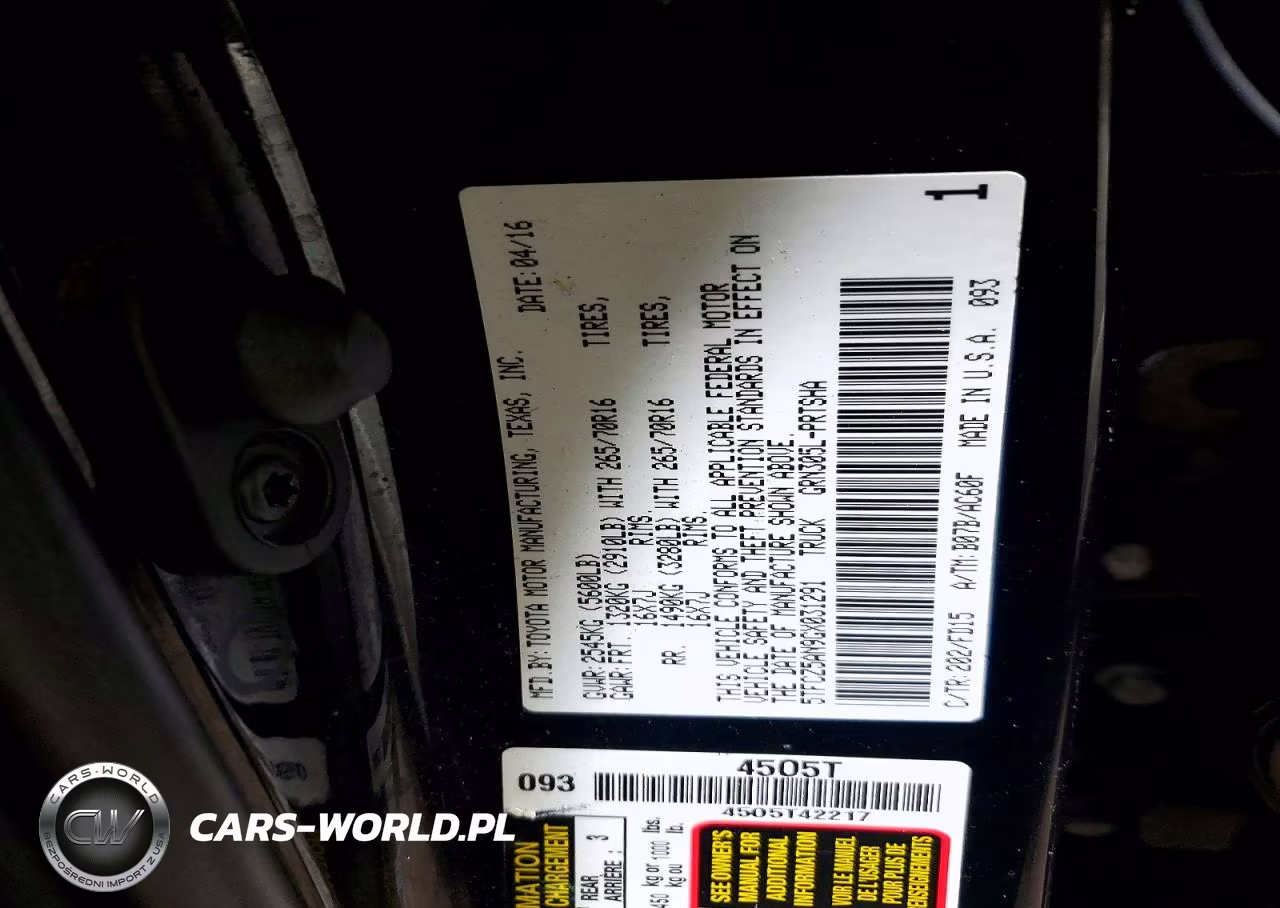 2016 Toyota Tacoma Trd Off-Road VIN:5TFCZ5AN9GX031291 - 13