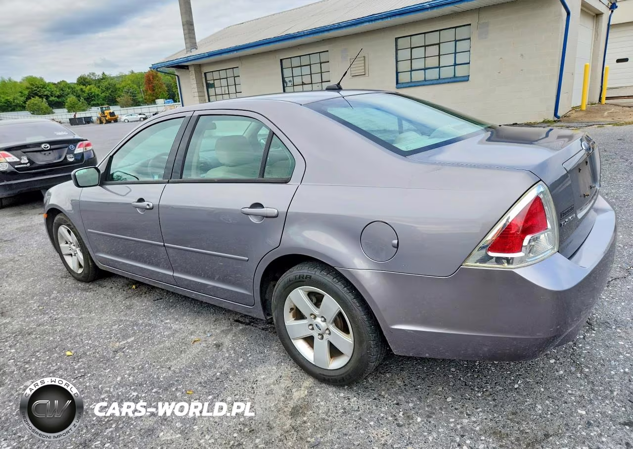 2007 Ford Fusion Se VIN:3FAHP07Z37R174986 - 2