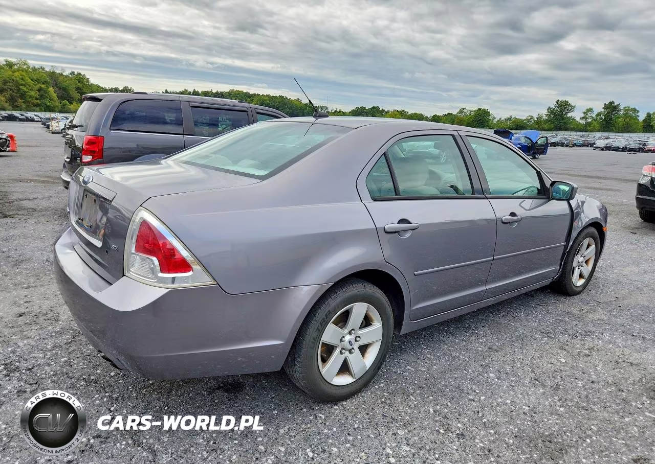 2007 Ford Fusion Se VIN:3FAHP07Z37R174986 - 3