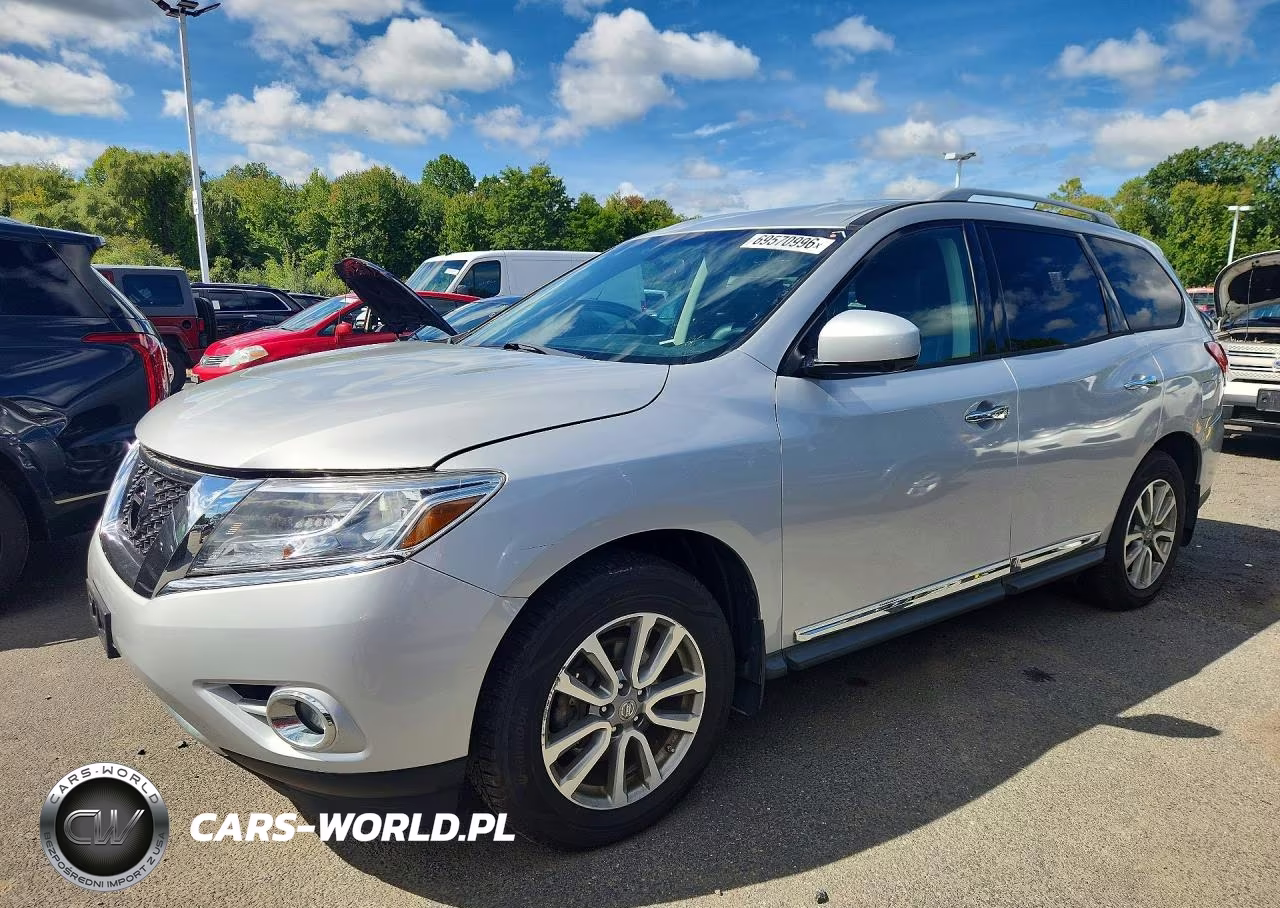 2015 Nissan Pathfinder Sl VIN:5N1AR2MM8FC710687 - 1
