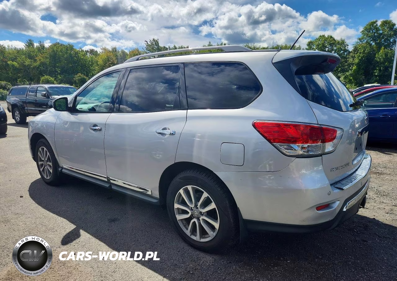 2015 Nissan Pathfinder Sl VIN:5N1AR2MM8FC710687 - 2