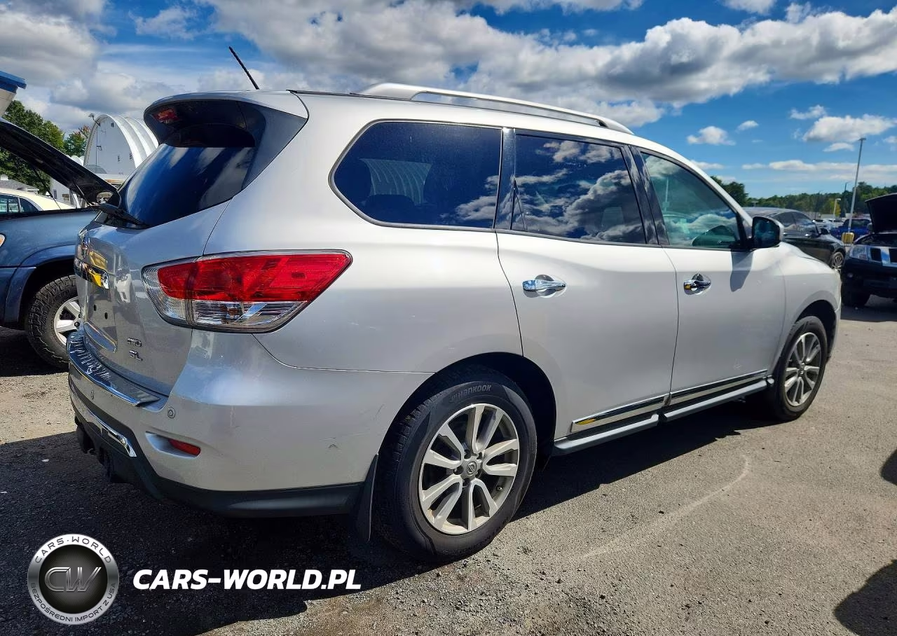 2015 Nissan Pathfinder Sl VIN:5N1AR2MM8FC710687 - 3