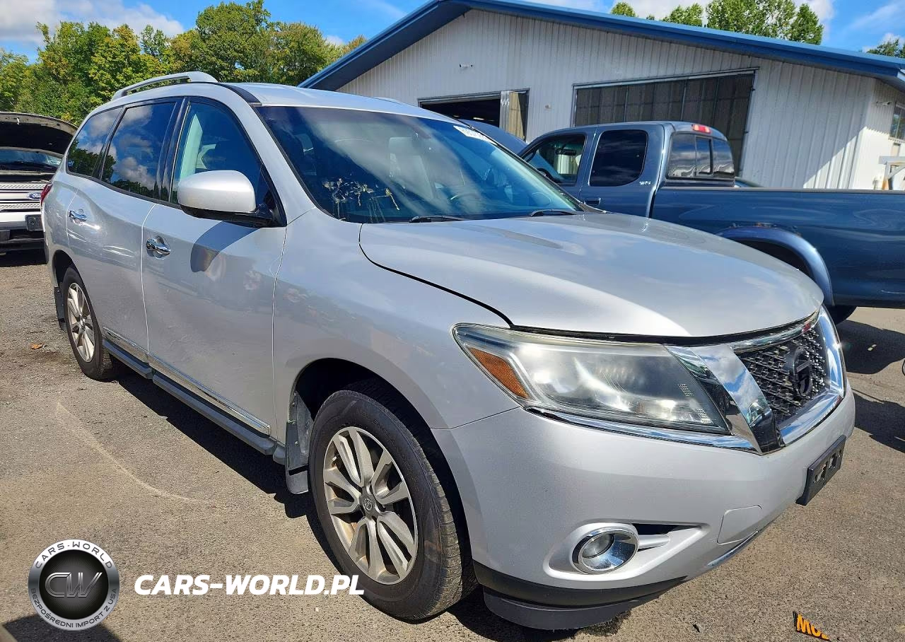 2015 Nissan Pathfinder Sl VIN:5N1AR2MM8FC710687 - 4