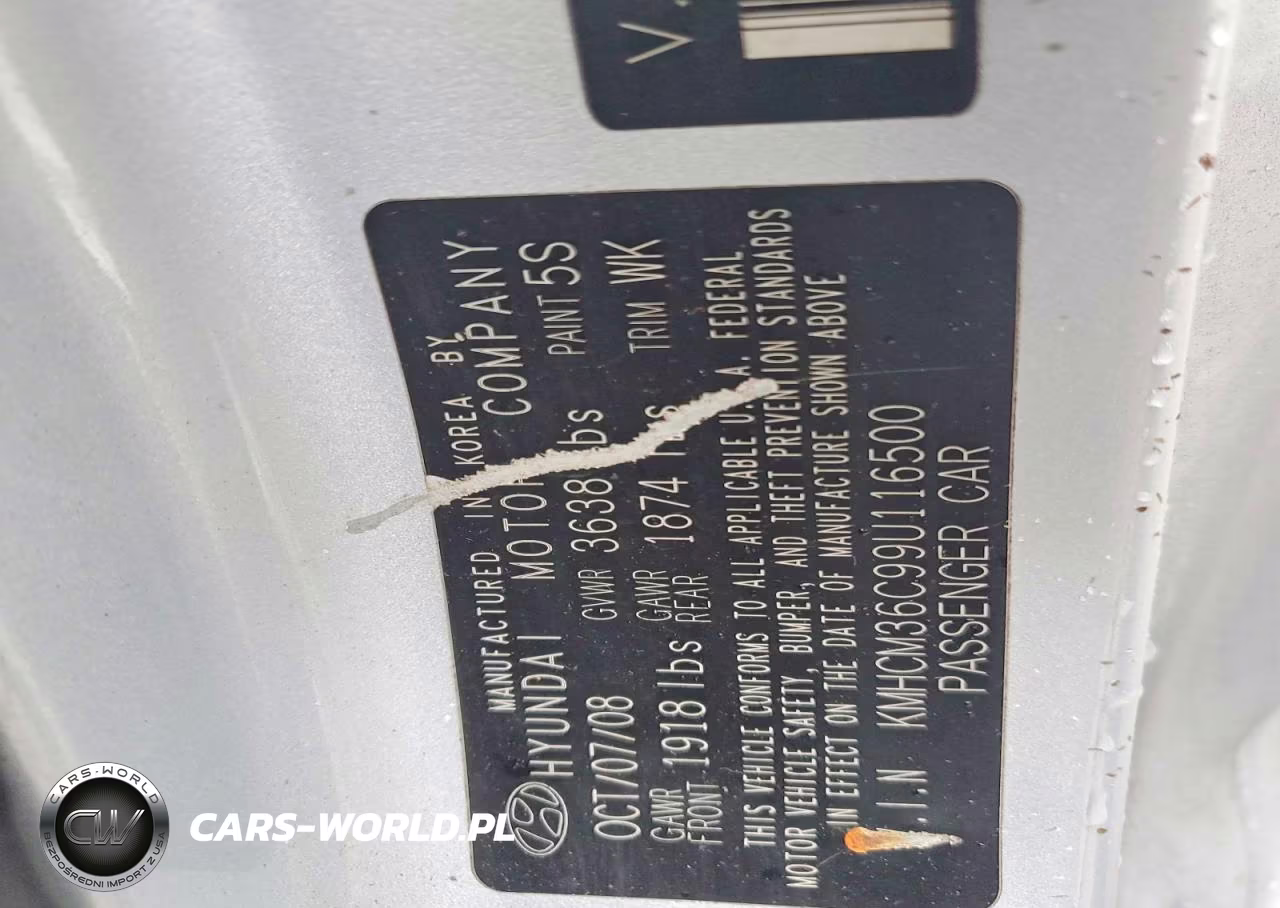 2009 Hyundai Accent Gs VIN:KMHCM36C99U116500 - 12